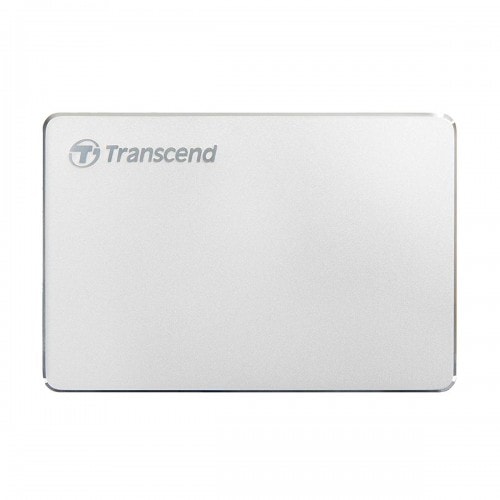 Transcend StoreJet TS1TSJ25C3S 1TB Silver External HDD
