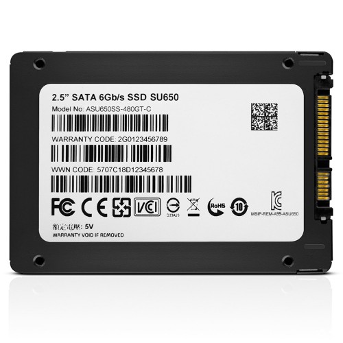 Adata SU650 480GB SATA SSD