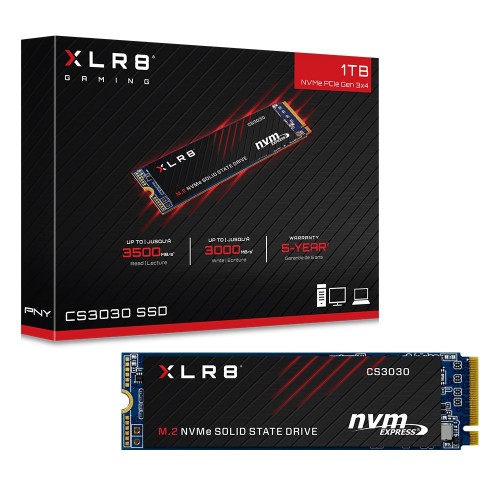 PNY CS3030 1TB PCIe M.2 NVMe SSD