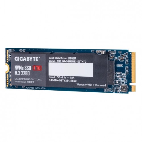Gigabyte 1TB PCIe M.2 NVMe SSD