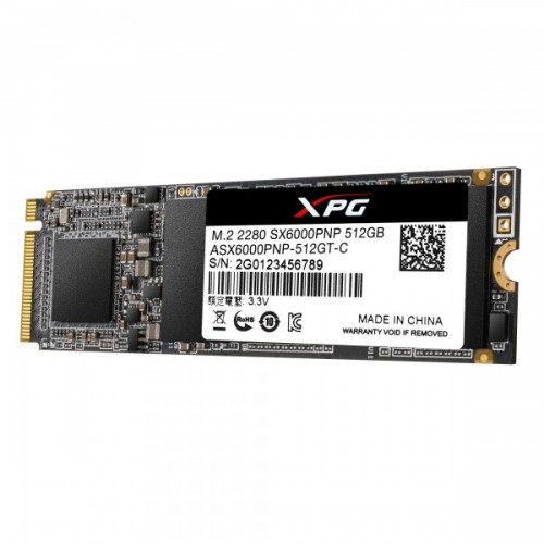 Adata XPG SX6000 Pro 512GB PCIe NVMe SSD