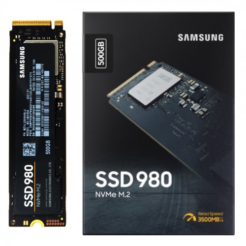 Samsung 980 500GB PCIe M.2 NVMe SSD