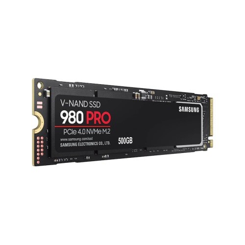 Samsung 980 Pro 500GB PCIe Gen4 M.2 NVMe SSD