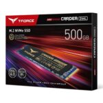 Team T-FORCE CARDEA Z44L 500GB M.2 NVME SSD