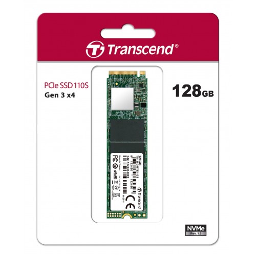 Transcend 110S 128GB PCIe M.2 NVMe SSD