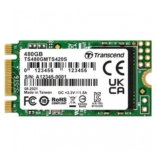 Transcend 420S 480GB M.2 MSATA SSD