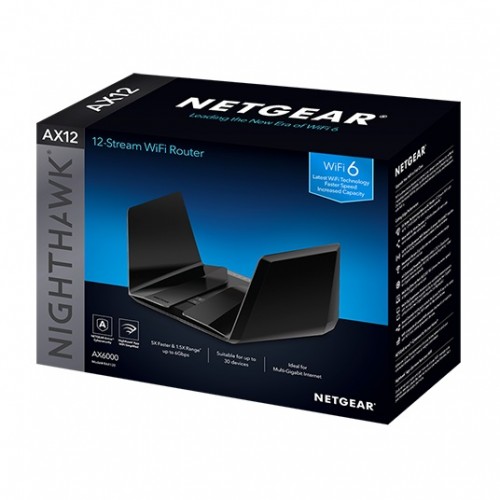 Netgear Nighthawk RAX200 AX11000 Tri-Band WiFi 6 Router