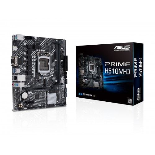 Asus Prime H510M-D 11th and 10th Gen Micro-ATX Motherboard