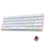 Redragon K630 Dragonborn 60% Compact Red RGB Mechanical Gaming Keyboard