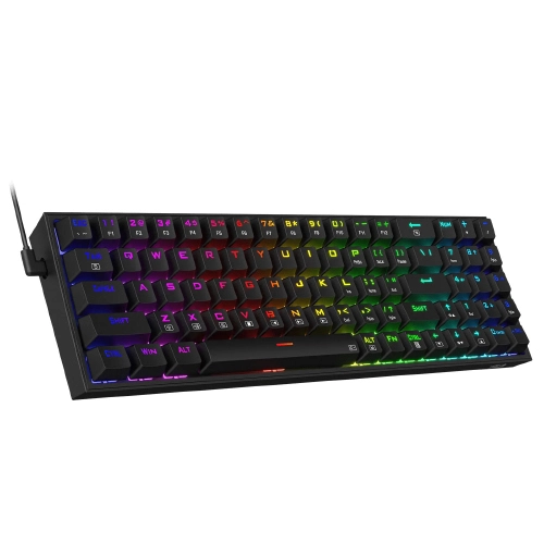 Redragon K628 Pollux 75% Wired RGB Mechanical Gaming Keyboard