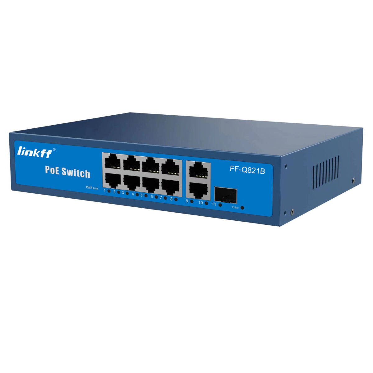 Linkff FF-Q821B Unmanage 8 Port POE Gigabit Switch