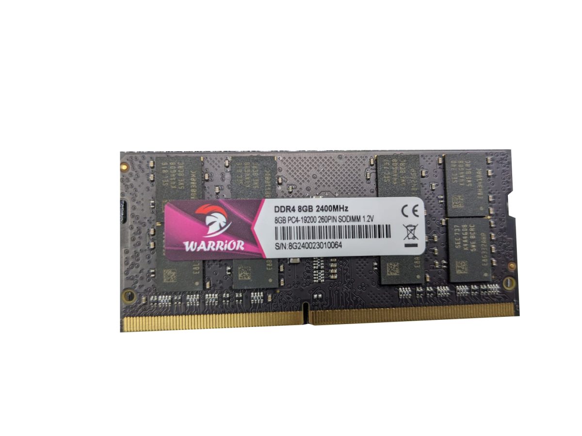 WARRIOR 8 GB DDR4 RAM 2400 Bus Notebook