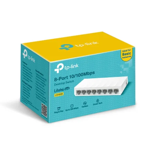 TP-LINK 8- PORT LS1008 SWITCH